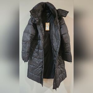 Halogen puffer coat
